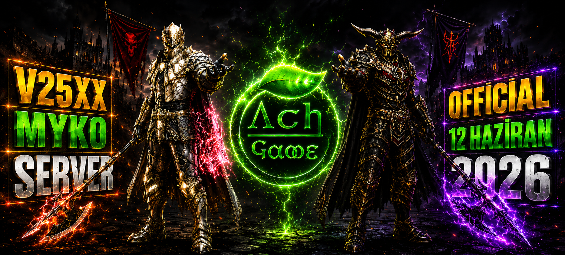 ░▒▓█► AchGame.net - Official V25xx Myko Server!! ░▒▓█►⭐ Erken Kayıta VİP PAKET ✅OFFİCİAL 12 HAZİRAN