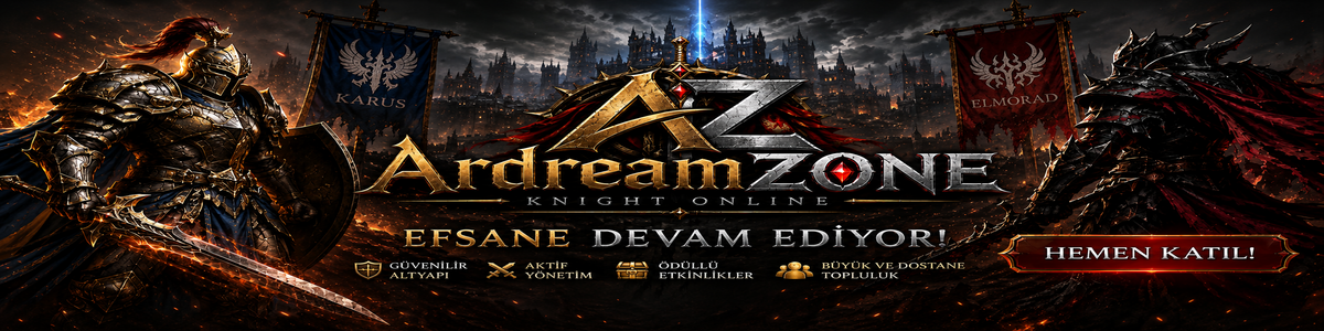 ⚔️🔥 ARDREAMZONE 🔥⚔️ | 🛡️ %100 HİLESİZ & ADİL PK | 🚫 TBL • WH • İLLEGAL YAZILIM YOK |