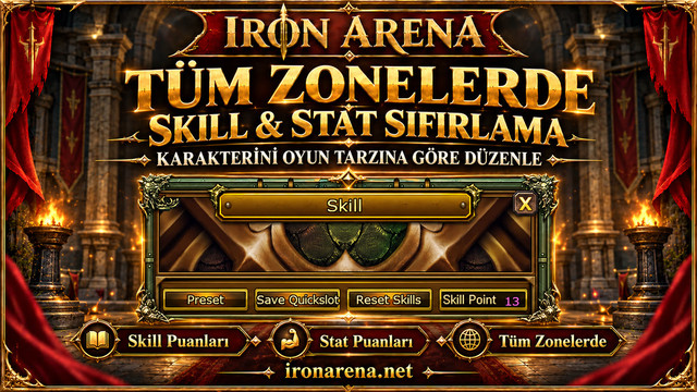 ⚔️ ironarena.net ⚔️ V24Xx Light-Farm Server ⚔️ Official 09.10.2026 ⚔️