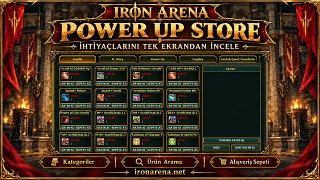 ⚔️ ironarena.net ⚔️ V24Xx Light-Farm Server ⚔️ Official 09.10.2026 ⚔️