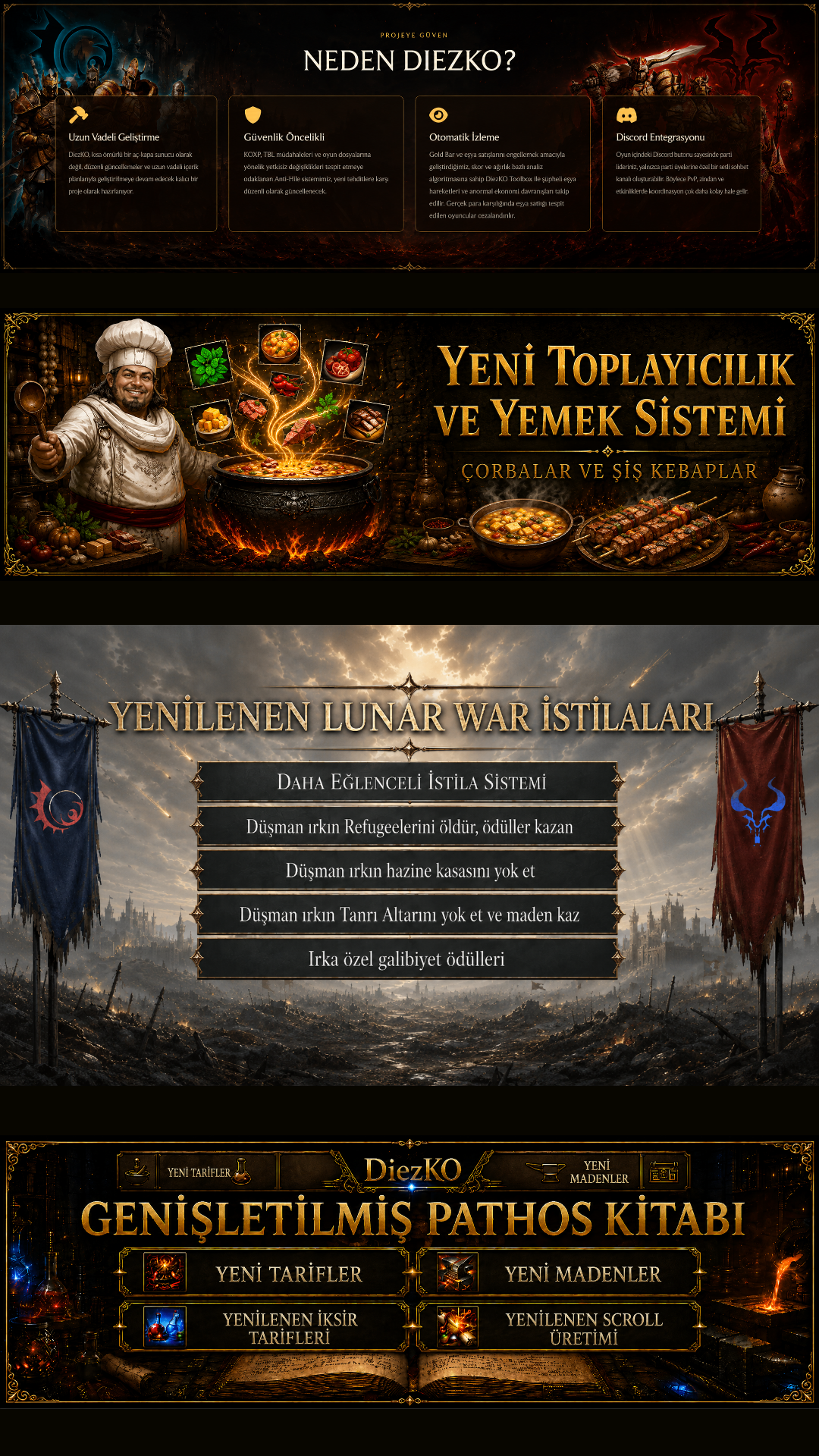 ❌ DIEZKO ❌ ▌24xx USKO Ayarında ▌Trina Switch Pre Yok! ▌%40 kolay item ▌Beta yakında!