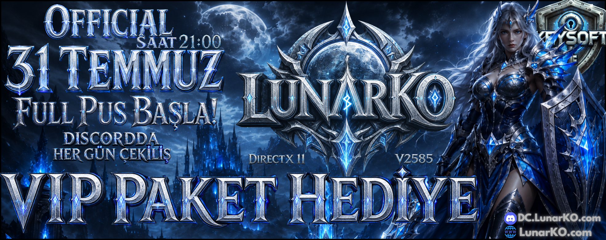 ⭐LunarKO Efsanesini Kaçırma⭐21 Ağustos 22:00⭐VIP PAKET HEDİYE⭐AKEDEMI BASLIYOR⭐V2585Dx11⭐